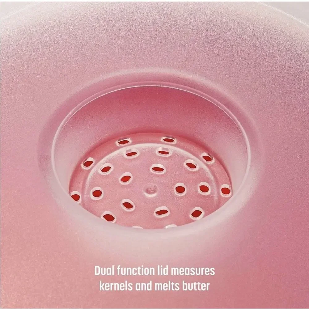 Goodful Silicone Popcorn Popper, Collapsible Hot Air Microwavable Popcorn Maker